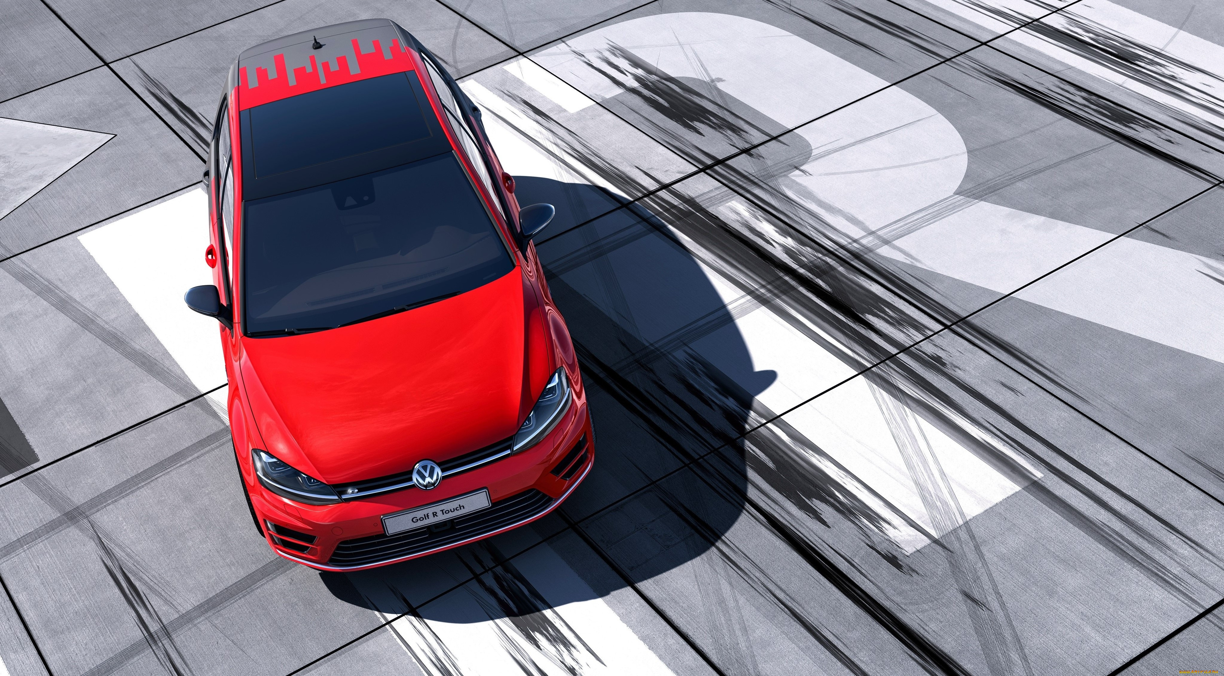 , volkswagen, 2015, typ, 5g, concept, touch, golf, r
